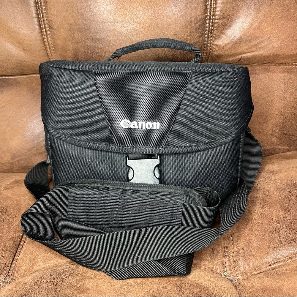 Canon Black Messenger Camera Bag